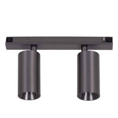 Lucide Premium LINIAL BIXX - 1-Circuit lighting system/ Smart Rail Lighting - Smart - 48V Track - 2xLED - Satin Gun Metal